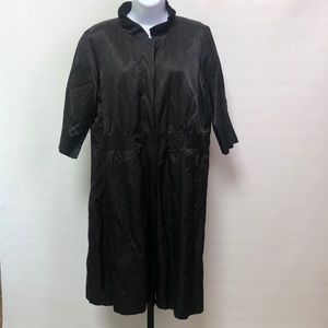 Eileen Fisher Black 3/4 Sleeve Coat